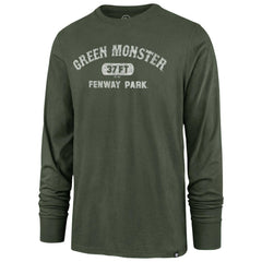 Boston Red Sox Distressed Green Monster Long Sleeve T-Shirt Green