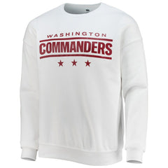Washington Commanders NFL x Darius Rucker Collection Star Sponge Fleece Pullover Sweatshirt - White on sale
