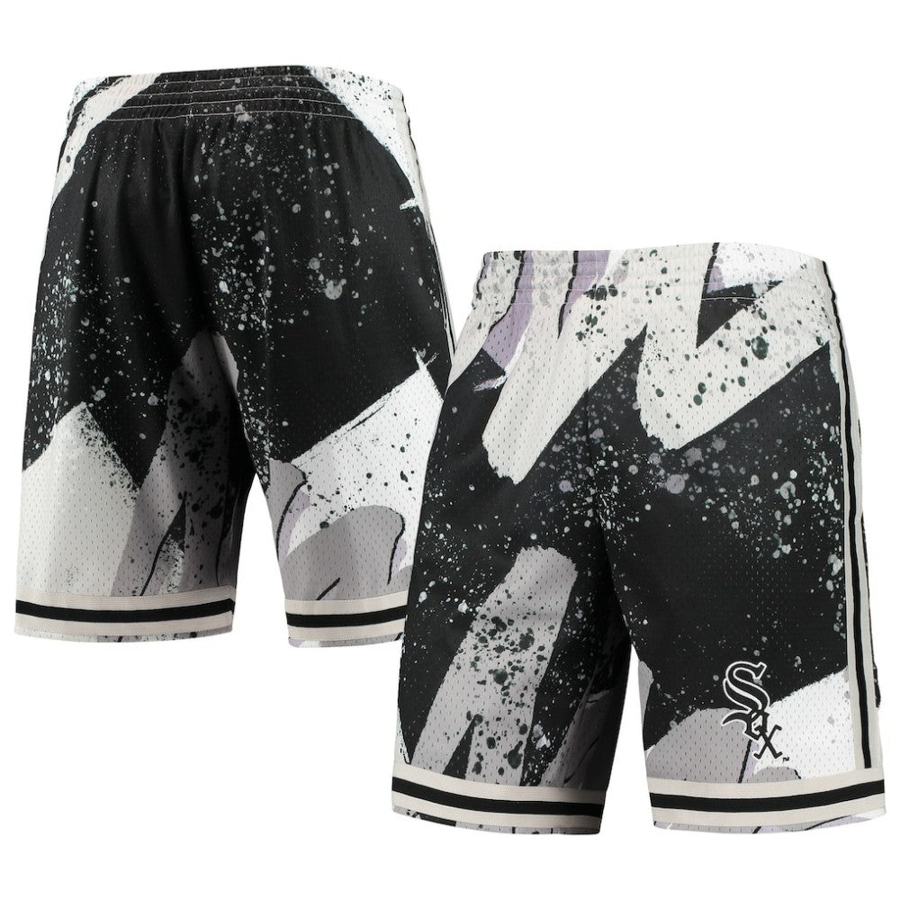 Chicago White Sox Hyper Hoops Shorts Black