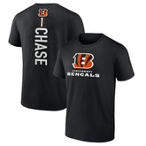 Ja'Marr Chase Cincinnati Bengals Playmaker T-Shirt - Black on sale
