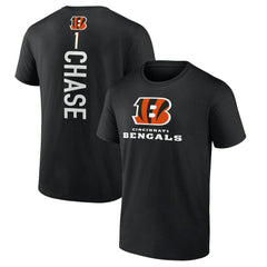 Ja'Marr Chase Cincinnati Bengals Playmaker T-Shirt - Black on sale