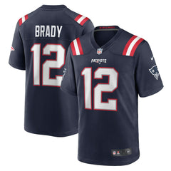 Tom Brady New England Patriots Game Retired Player Jersey - Navy outlet
