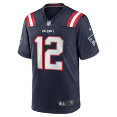 Tom Brady New England Patriots Game Retired Player Jersey - Navy outlet
