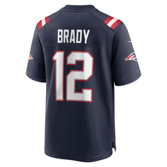 Tom Brady New England Patriots Game Retired Player Jersey - Navy outlet