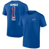 Buffalo Bills Number One Dad T-Shirt - Royal online