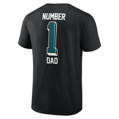 Jacksonville Jaguars Number One Dad T-Shirt - Black on sale
