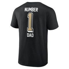 New Orleans Saints Number One Dad T-Shirt - Black online