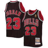 Michael Jordan Chicago Bulls Youth 1996-97 Hardwood Classics Authentic Jersey sale - Black/Red on sale
