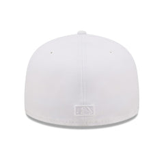 Colorado Rockies White on White 59FIFTY Fitted Hat