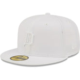 Detroit Tigers White on White 59FIFTY Fitted Hat