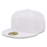 Seattle Mariners White on White 59FIFTY Fitted Hat