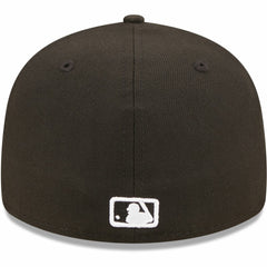 Milwaukee Brewers Black & White Low Profile 59FIFTY Fitted Hat