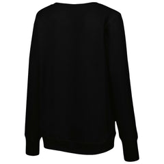 Washington Commanders Cuce Women's Sequin Logo V-Neck Pullover Sweatshirt - Black sale