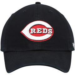 Cincinnati Reds Clean Up Adjustable Hat Black