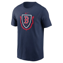 Boston Red Sox Crest Local Team T-Shirt Navy