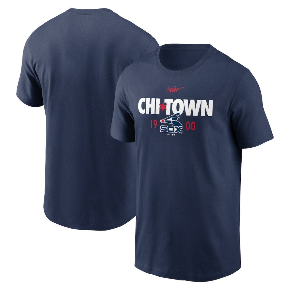 Chicago White Sox Chi-Town Local Team T-Shirt Navy
