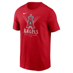 Los Angeles Angels Light Up the Halo Local Team T-Shirt Red