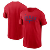 Texas Rangers Local Team T-Shirt Red