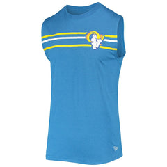Los Angeles Rams New Era Brushed Sleeveless Tank Top - Royal online