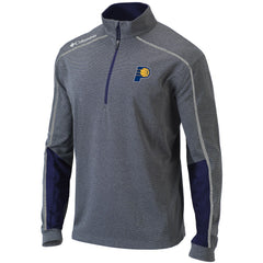 Indiana Pacers Omni-Wick Shotgun 2.0 Quarter-Zip Pullover Top - Heathered Gray/Navy on sale