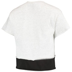 San Diego Padres Refried Apparel Women's Cropped T-Shirt Gray