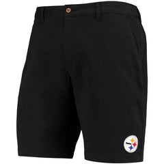 Pittsburgh Steelers Boracay Tri-Blend Shorts - Black for sale
