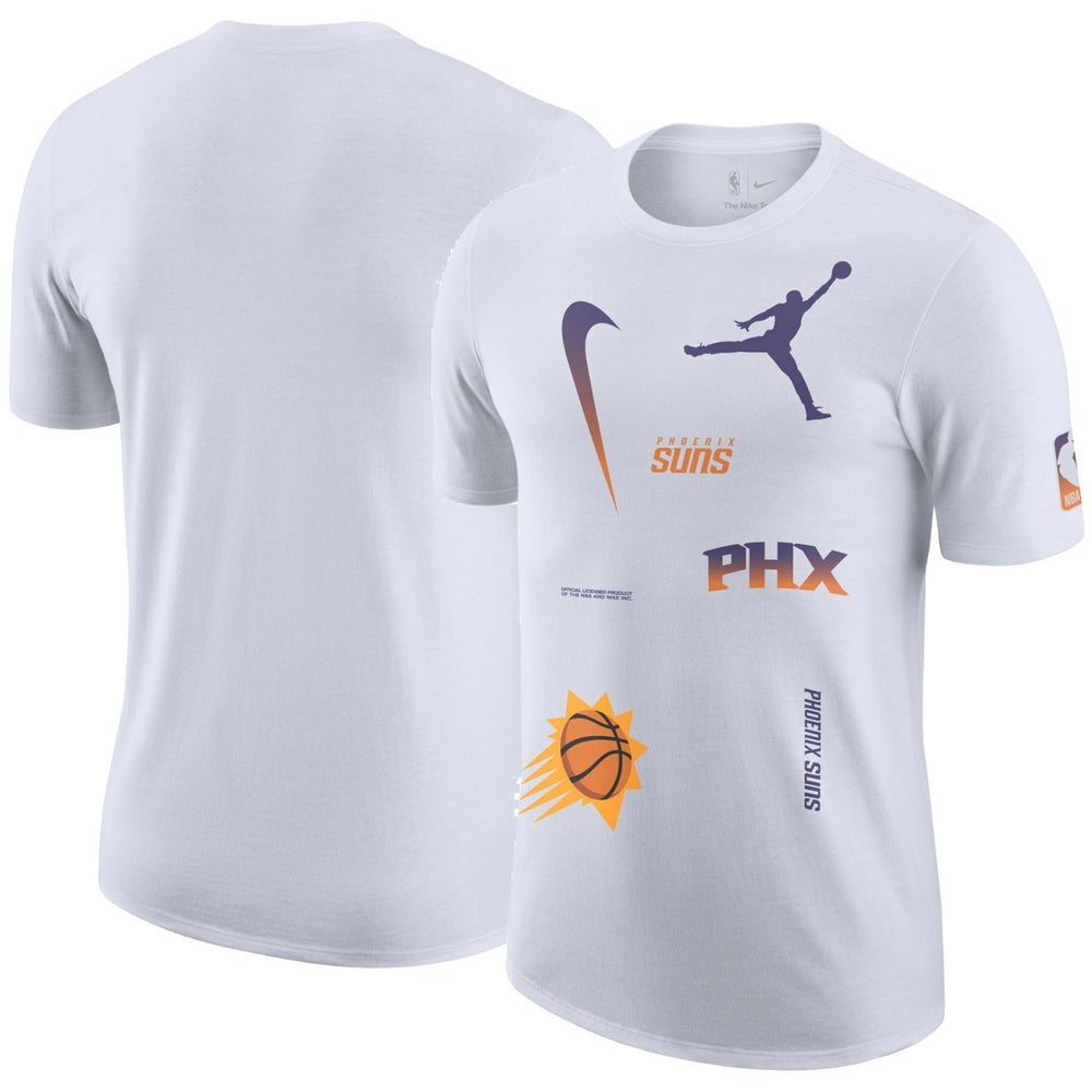 Phoenix Suns Jordan Brand Courtside Statement Edition Max90 T-Shirt - White discount