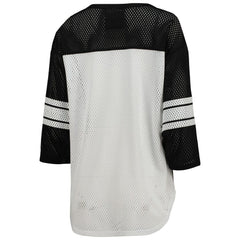 Washington Commanders G-III 4Her by Carl Banks Women's First Team 3/4-Sleeve Mesh T-Shirt - White/Black online