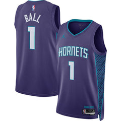 LaMelo Ball Charlotte Hornets Jordan Brand Unisex Swingman Jersey - Statement Edition - Purple online