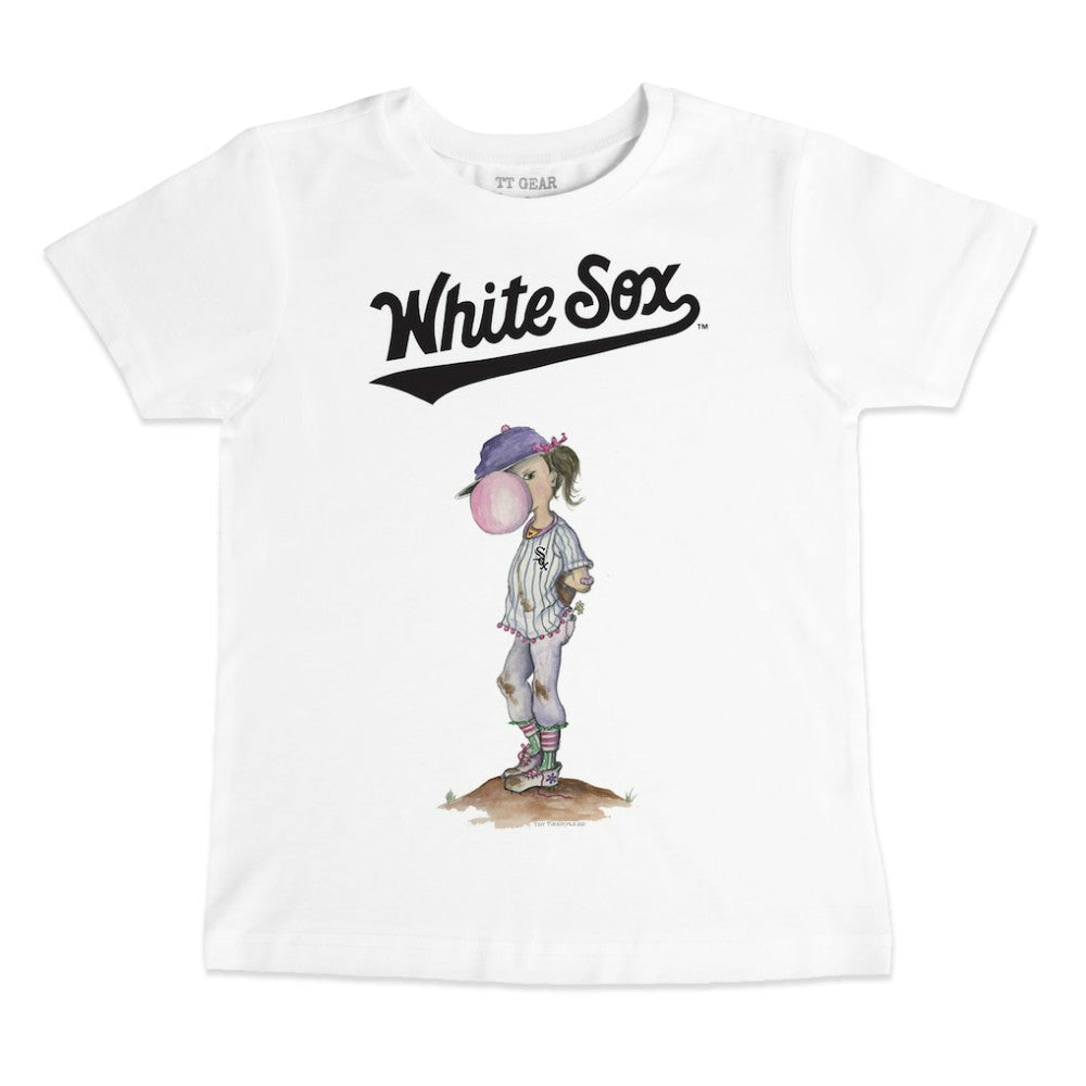 Chicago White Sox Tiny Turnip Youth Bubbles T-Shirt White