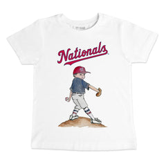 Washington Nationals Tiny Turnip Youth Clemente T-Shirt White