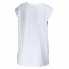 Pittsburgh Penguins WEAR by Erin Andrews Women's Greetings From Muscle T-Shirt - White T-shirts