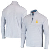 San Diego Padres Vineyard Vines Sankaty Quarter-Zip Sweatshirt Navy