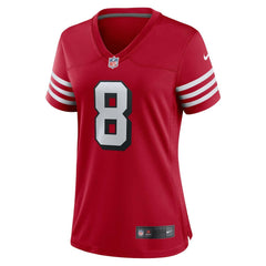 Steve Young San Francisco 49ers Women's Alternate Game Jersey - Scarlet online