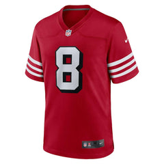 Steve Young San Francisco 49ers Retired Player Alternate Game Jersey - Scarlet for sale