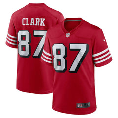 Dwight Clark San Francisco 49ers Retired Player Alternate Game Jersey - Scarlet sale