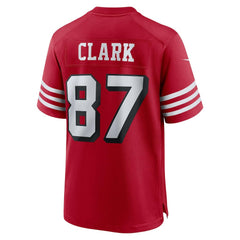 Dwight Clark San Francisco 49ers Retired Player Alternate Game Jersey - Scarlet sale