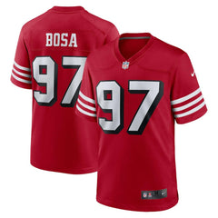 Nick Bosa San Francisco 49ers Alternate Game Jersey - Scarlet on sale