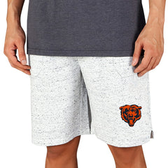 Chicago Bears Concepts Sport Throttle Knit Jam Shorts - White/Charcoal on sale