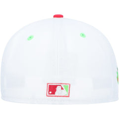 Boston Red Sox Fenway Park 100th Anniversary Strawberry Lolli 59FIFTY Fitted Hat White/Coral