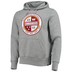 Washington Commanders '47 Imprint Headline Pullover Hoodie - Gray sale