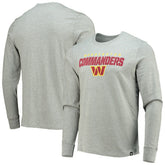Washington Commanders '47 Traction Super Rival Long Sleeve T-Shirt - Heathered Gray online