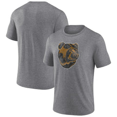 Boston Bruins Wraparound Tri-Blend T-Shirt - Heather Gray T-shirts