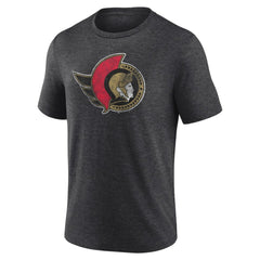 Ottawa Senators Wraparound Tri-Blend T-Shirt - Charcoal T-shirts