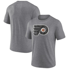 Philadelphia Flyers Wraparound Tri-Blend T-Shirt - Heather Gray T-shirts
