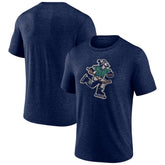 Vancouver Canucks Wraparound Tri-Blend T-Shirt - Navy T-shirts