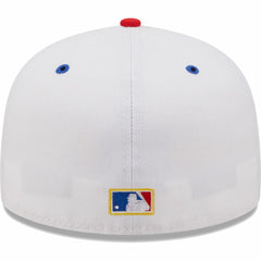 Los Angeles Dodgers 75th World Series Cherry Lolli 59FIFTY Fitted Hat White/Royal