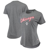 Chicago Bulls Sportiqe Women's City Edition Phoebe Tri-Blend T-Shirt sale - Heathered Gray discount