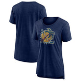 Florida Panthers Women's Slow Whistle Tri-Blend T-Shirt - Navy T-shirts