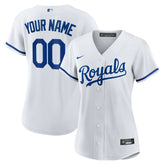 Kansas City Royals Women's Replica Custom Jersey White